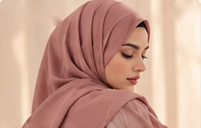 حجاب شيفون فاخر