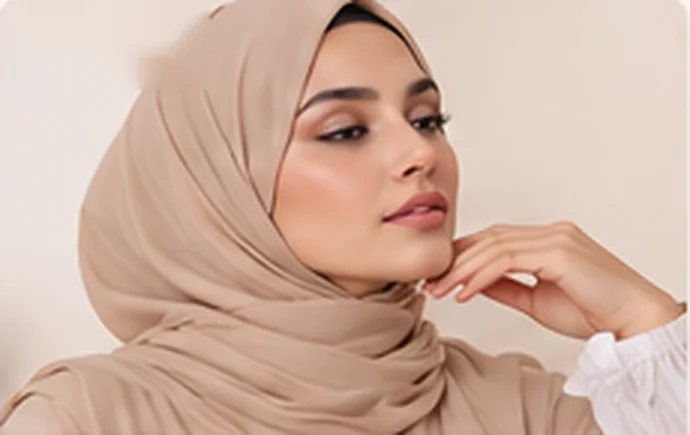 حجاب جيرسي مريح